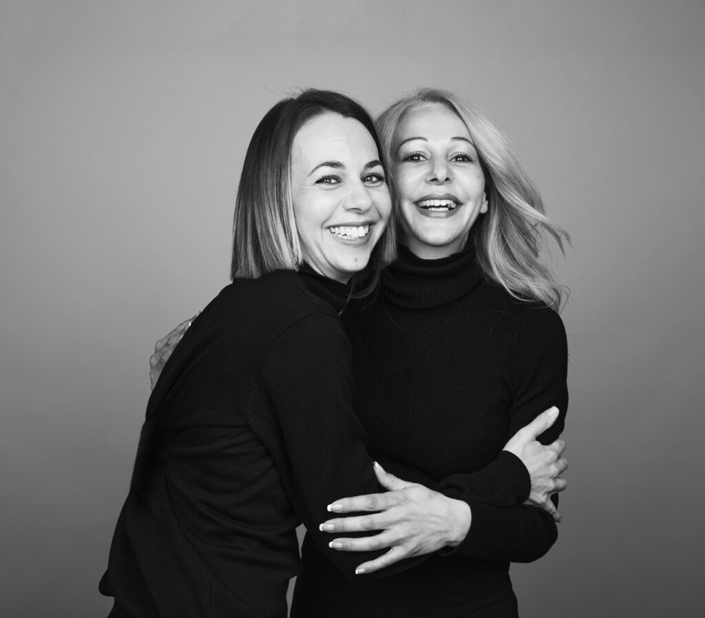 Angela Pastore and Rebecca Faraone - Directors of Colour Cosmetica Academy